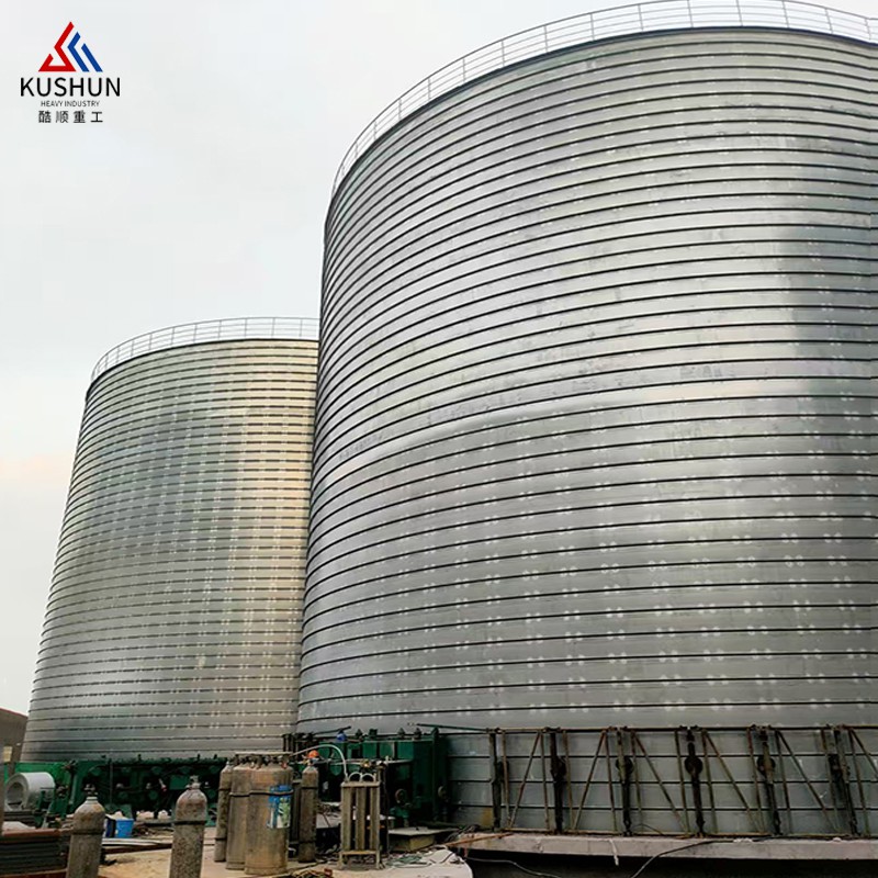 Silos ze stali cementowej